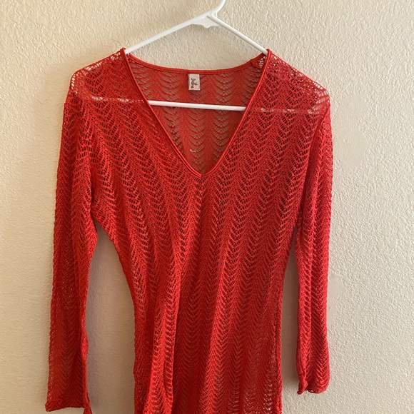 Luli Fama Red Cover Up - Picture 1 of 3